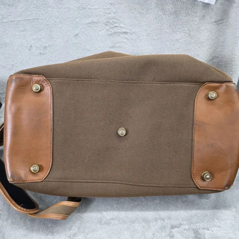 Tommy Bahama Weekender Canvas Paradise Embroidered Carry On Duffle Bag